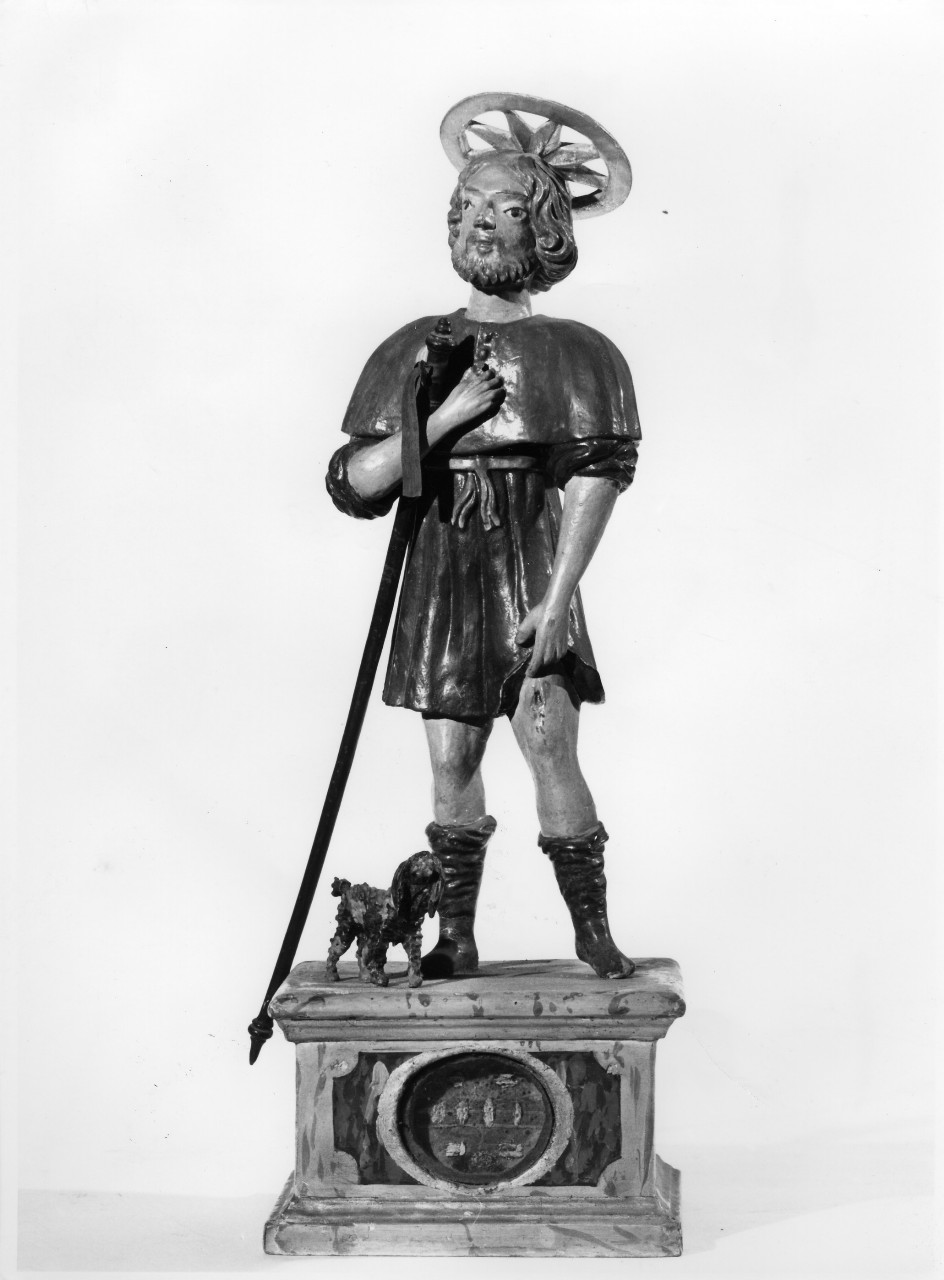 San Rocco (reliquiario - a statuetta) - bottega toscana (sec. XIX)