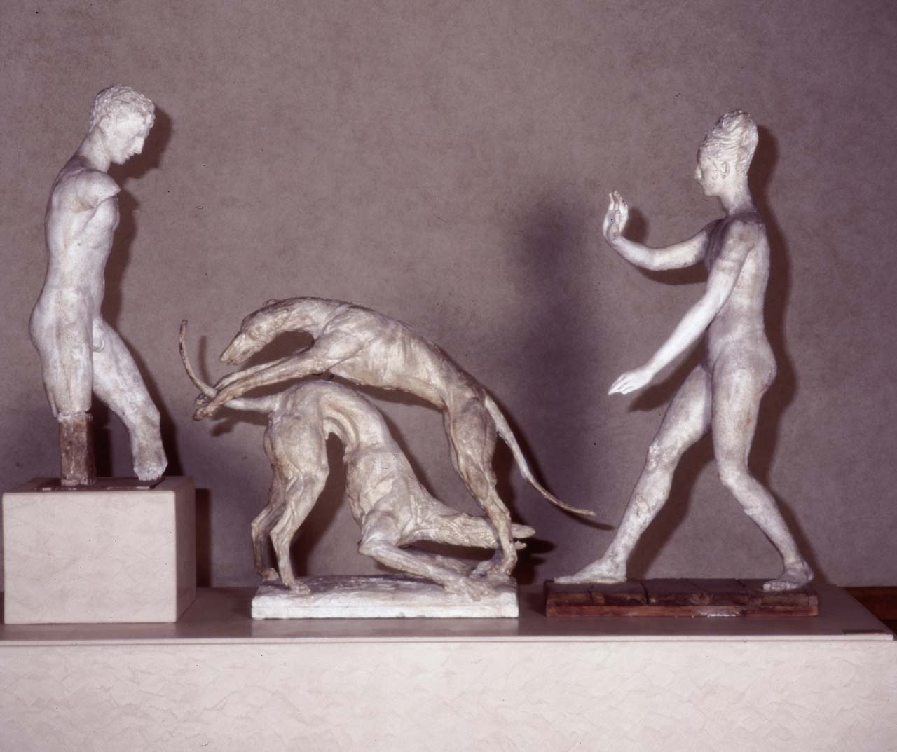 Diana e Atteone, Diana e Atteone (statua, insieme) di Andreotti Libero (sec. XX)
