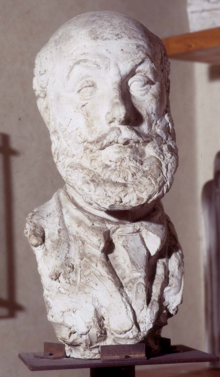 ritratto di Aldo Carpi (busto) di Andreotti Libero (sec. XX)