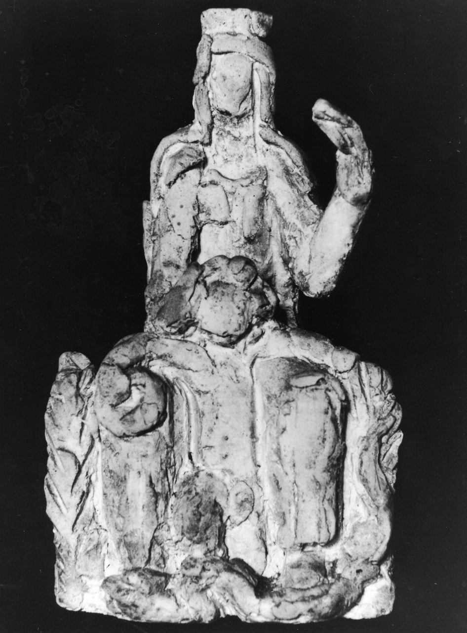 Madonna con Bambino (gruppo scultoreo, insieme) di Andreotti Libero (sec. XX)