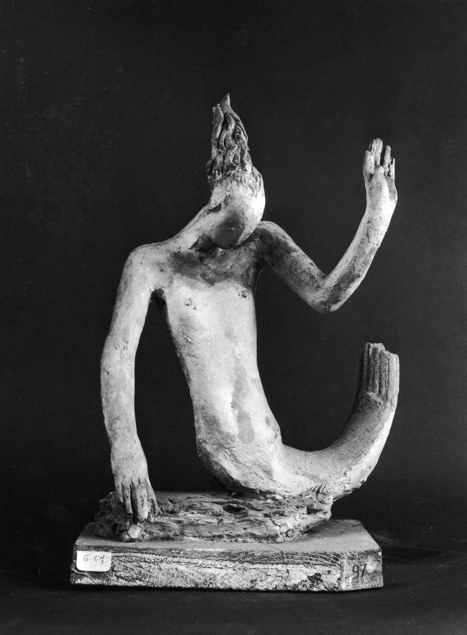 sirene e figure mitologiche (gruppo scultoreo, insieme) di Andreotti Libero (sec. XX)