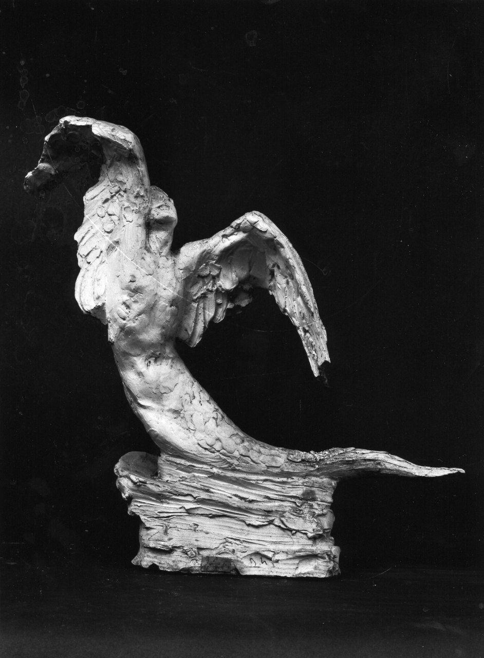 sirenetta alata (scultura) di Andreotti Libero (sec. XX)