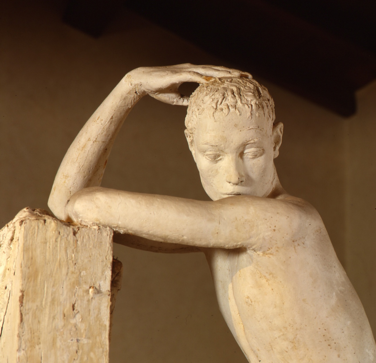Affrico, figura maschile nuda (statua) di Andreotti Libero (sec. XX)