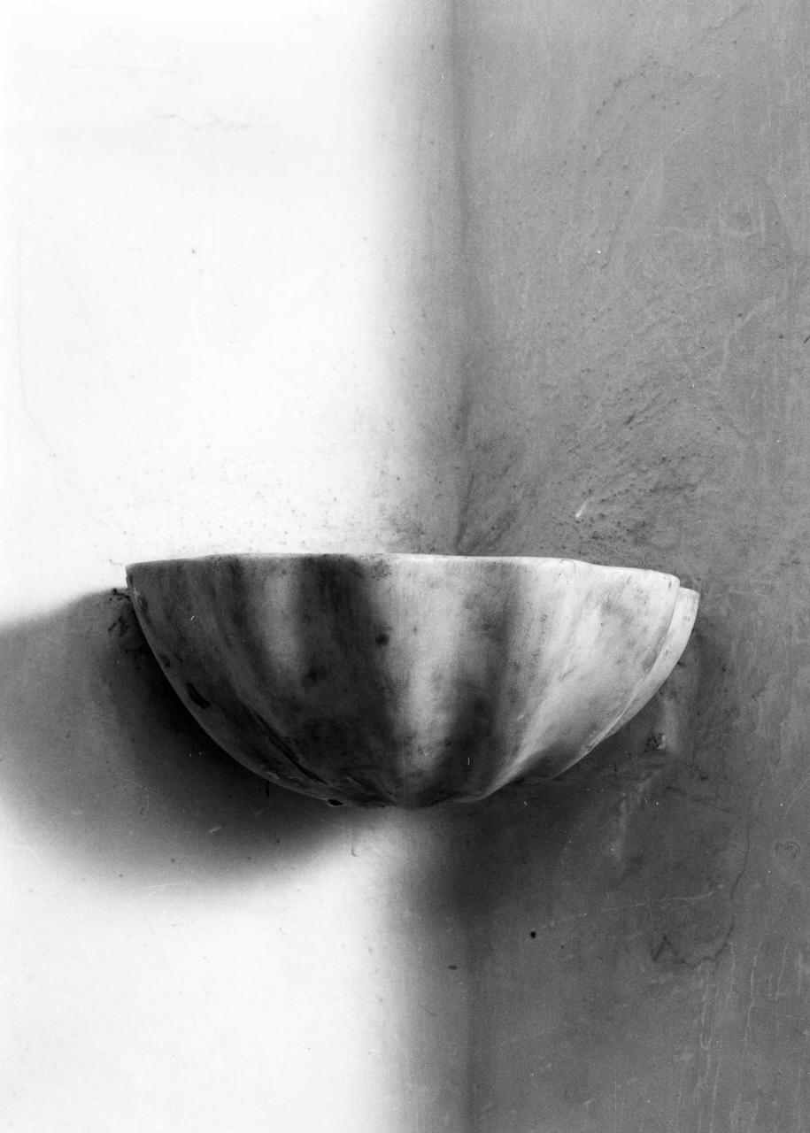 acquasantiera - bottega toscana (sec. XVIII)