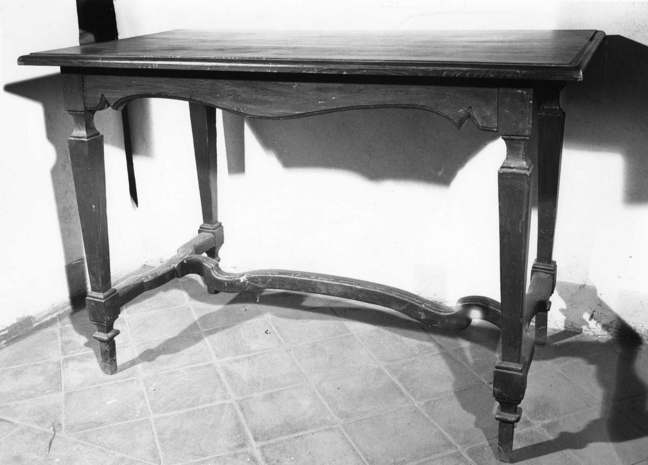 tavolo - bottega toscana (fine sec. XVIII)