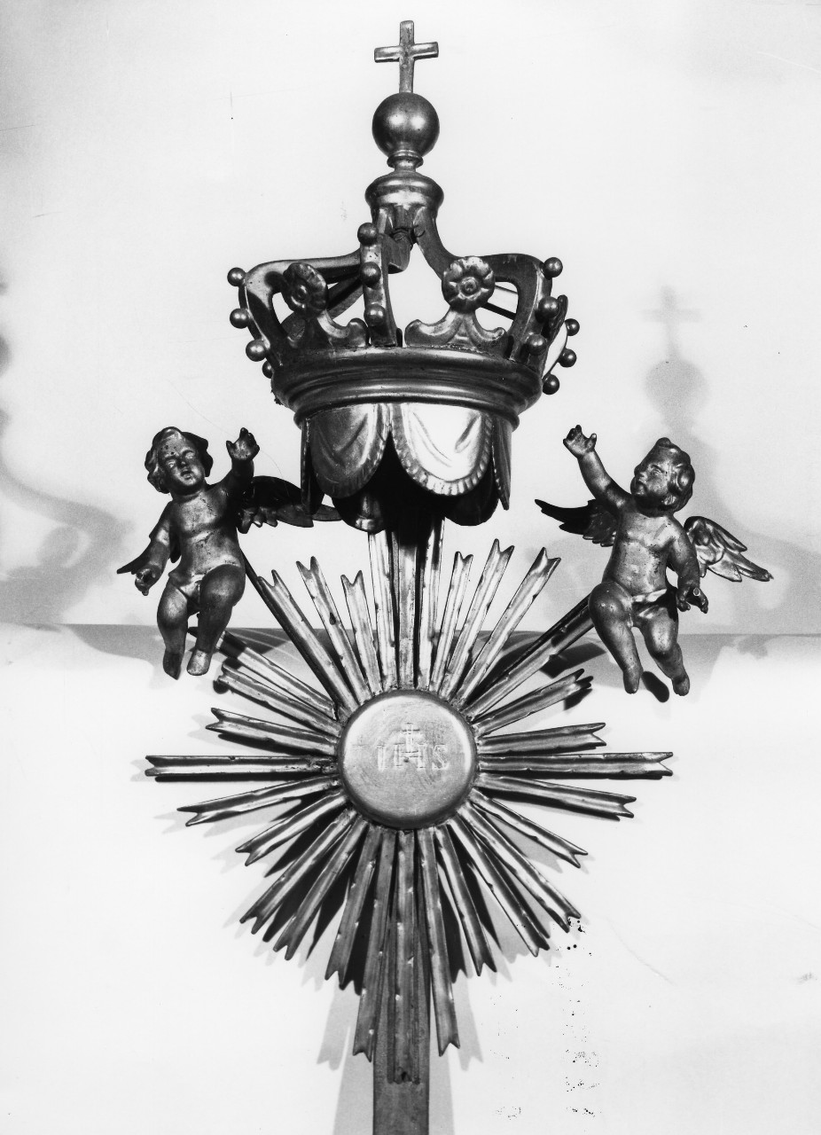 corona di tabernacolo - bottega toscana (sec. XIX)