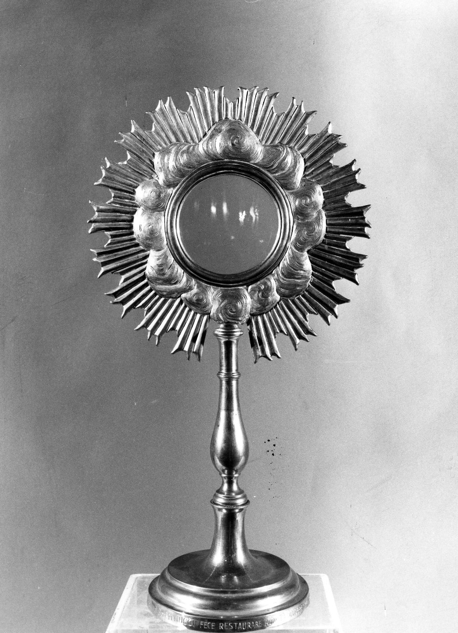 ostensorio - bottega toscana (sec. XIX)