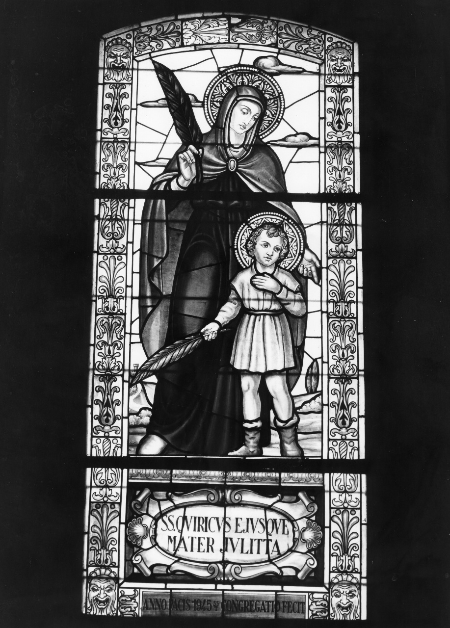 vetrata - ambito toscano (sec. XX)