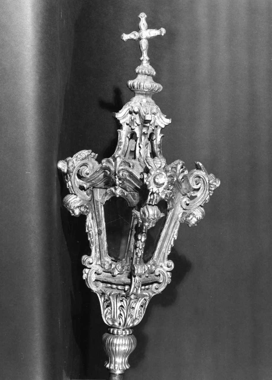 lanterna processionale, serie - bottega toscana (sec. XVIII)