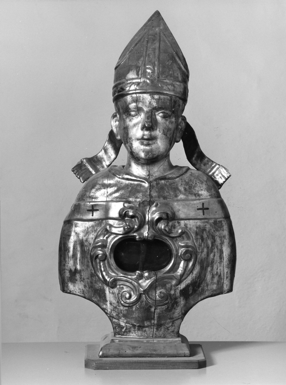San Geminiano (reliquiario - a busto) - bottega toscana (sec. XVIII)