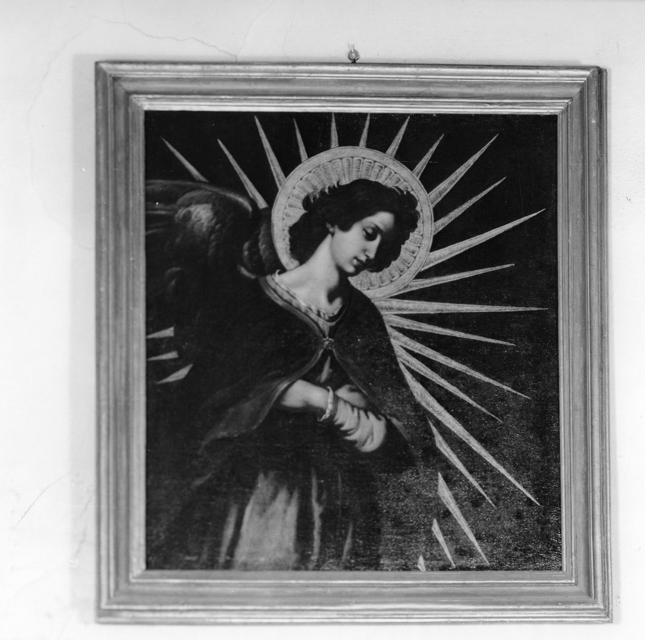 angelo annunciante (dipinto, insieme) - ambito fiorentino (prima metà sec. XVII)