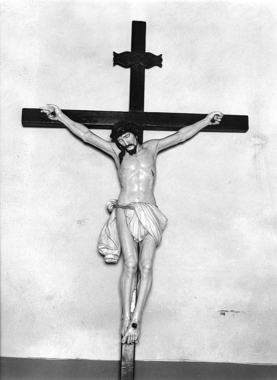 Cristo crocifisso dolente (scultura) - ambito toscano (prima metà sec. XVIII)