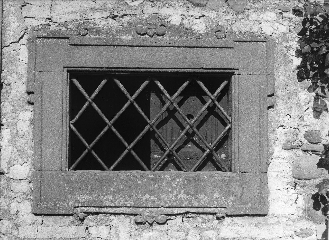 mostra di finestra, serie - bottega toscana (sec. XVIII)