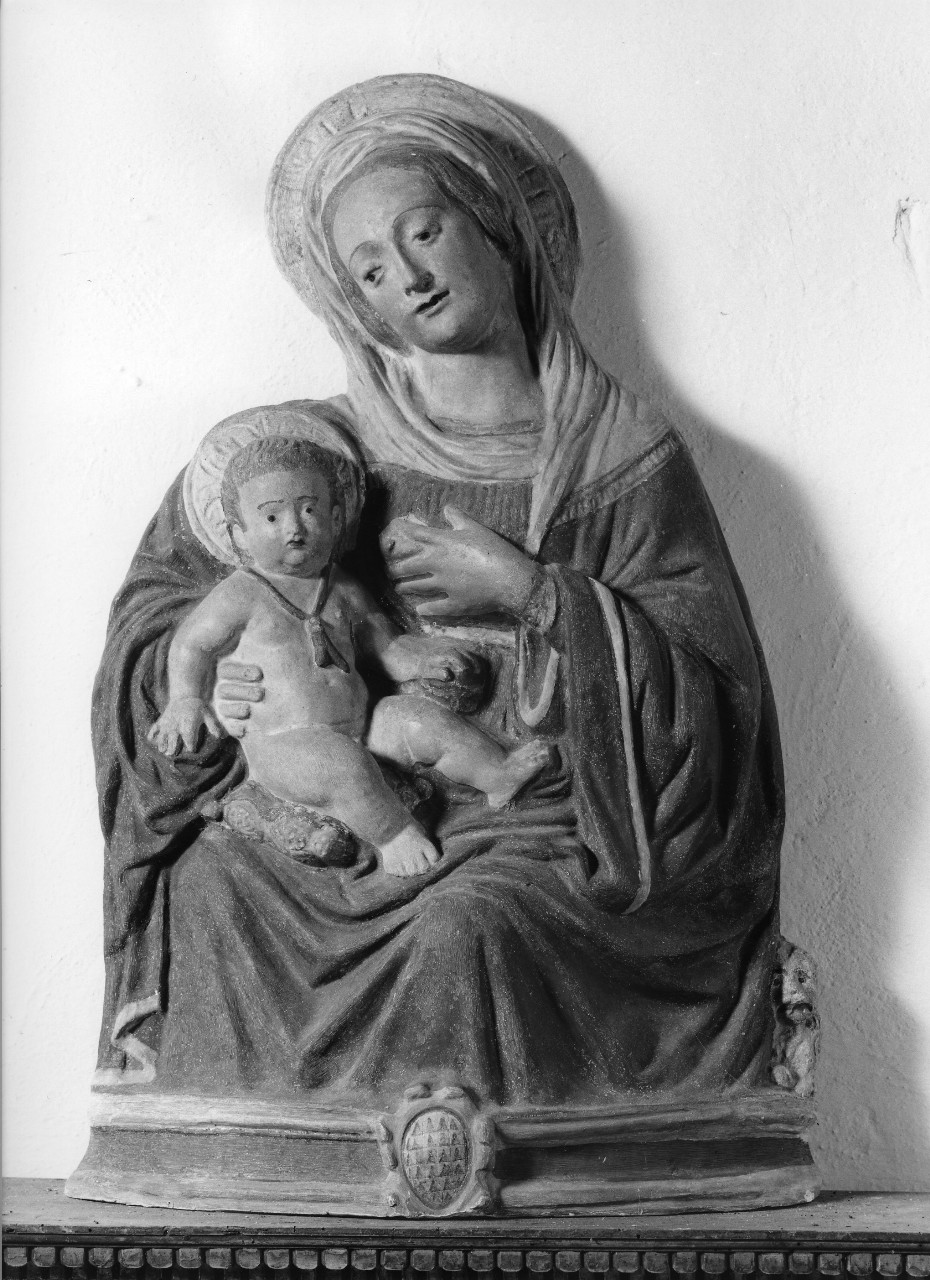 Madonna del Latte (rilievo) - bottega toscana (sec. XIX)