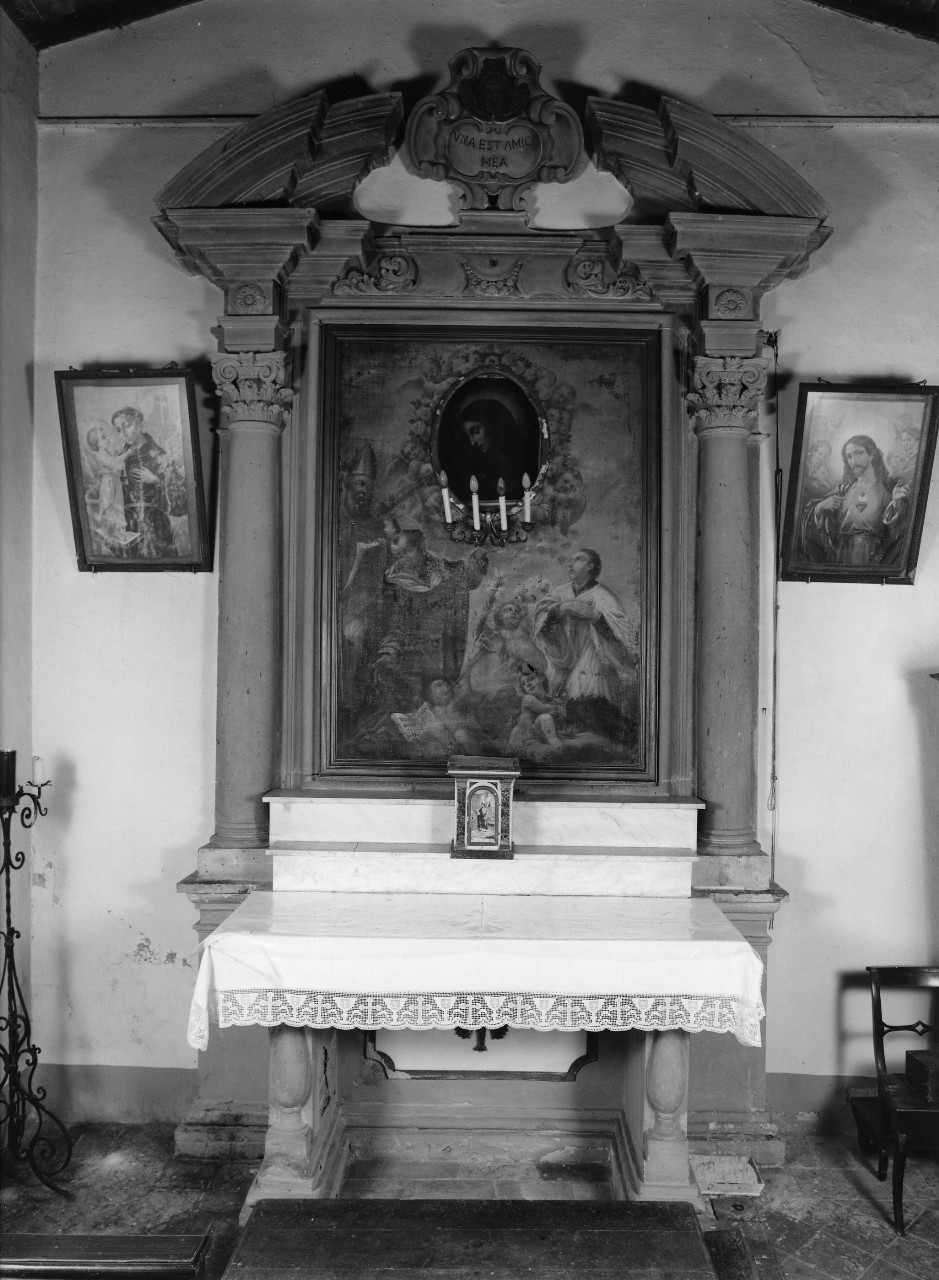 altare - a edicola - bottega toscana (sec. XIX)