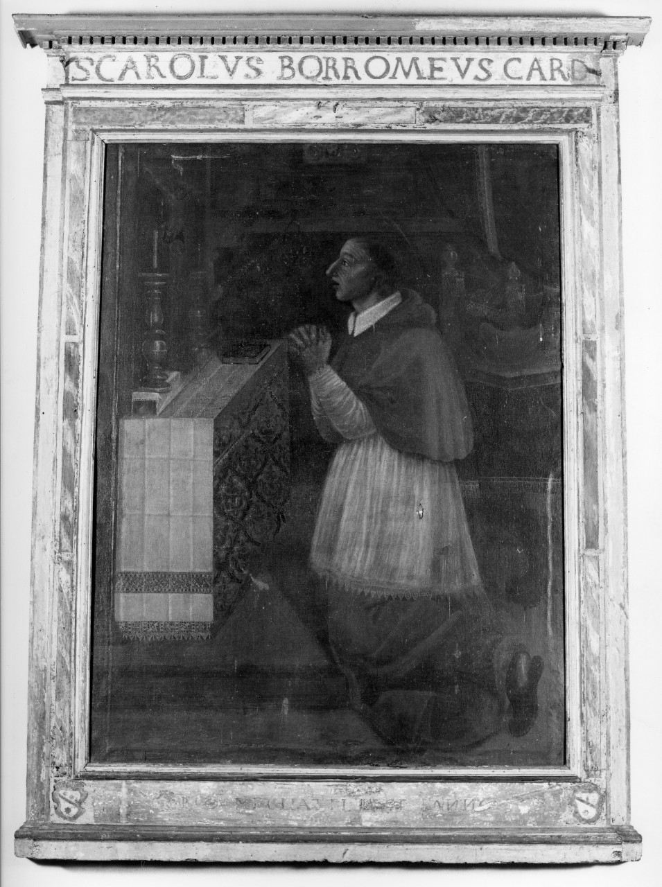 San Carlo Borromeo (dipinto) - ambito toscano (sec. XVII)