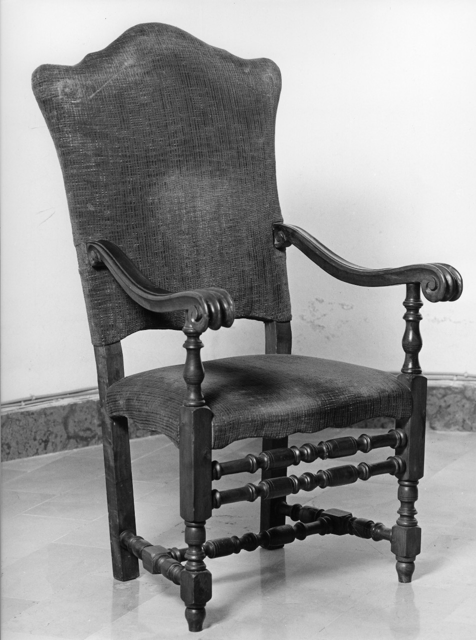 poltrona del celebrante - bottega toscana (sec. XIX)