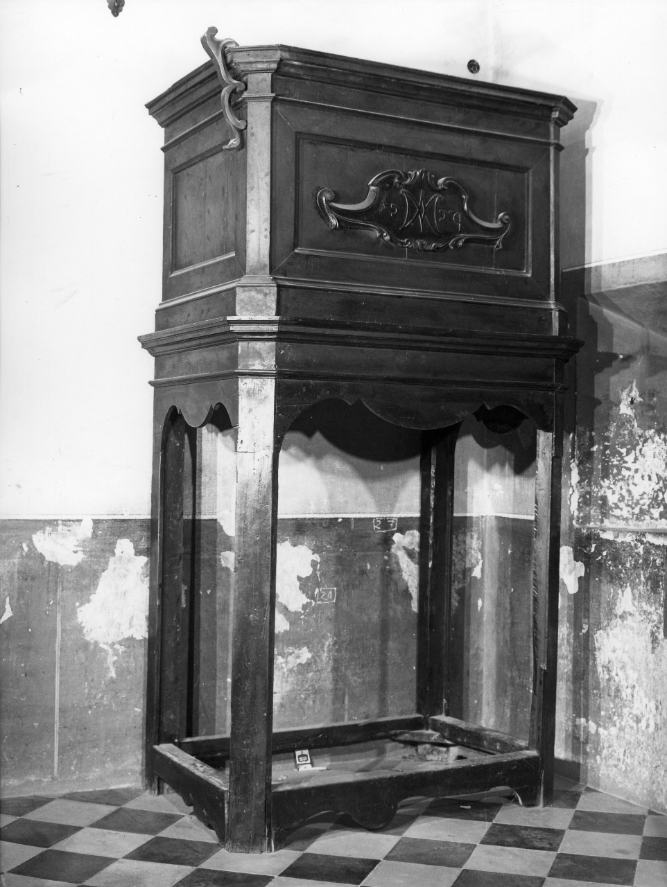 pulpito - bottega toscana (metà sec. XVIII)