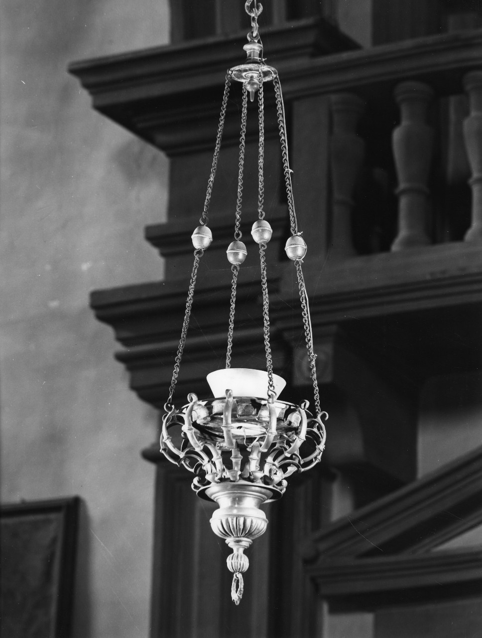 lampada pensile, serie - bottega toscana (sec. XVII)