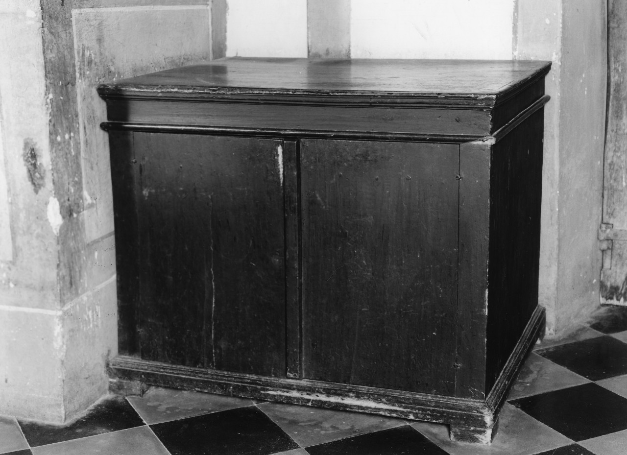 credenzina - bottega toscana (sec. XVII)