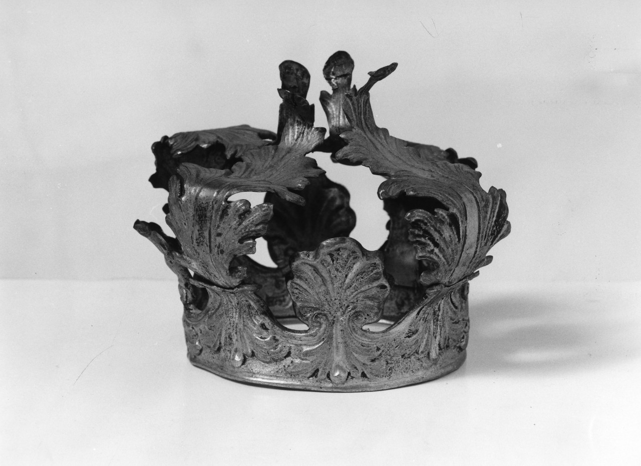 corona da statua - bottega toscana (sec. XIX)
