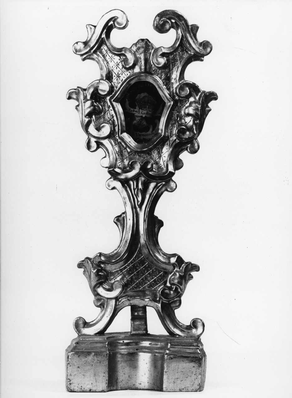 reliquiario - a ostensorio, serie - bottega toscana (sec. XVIII)