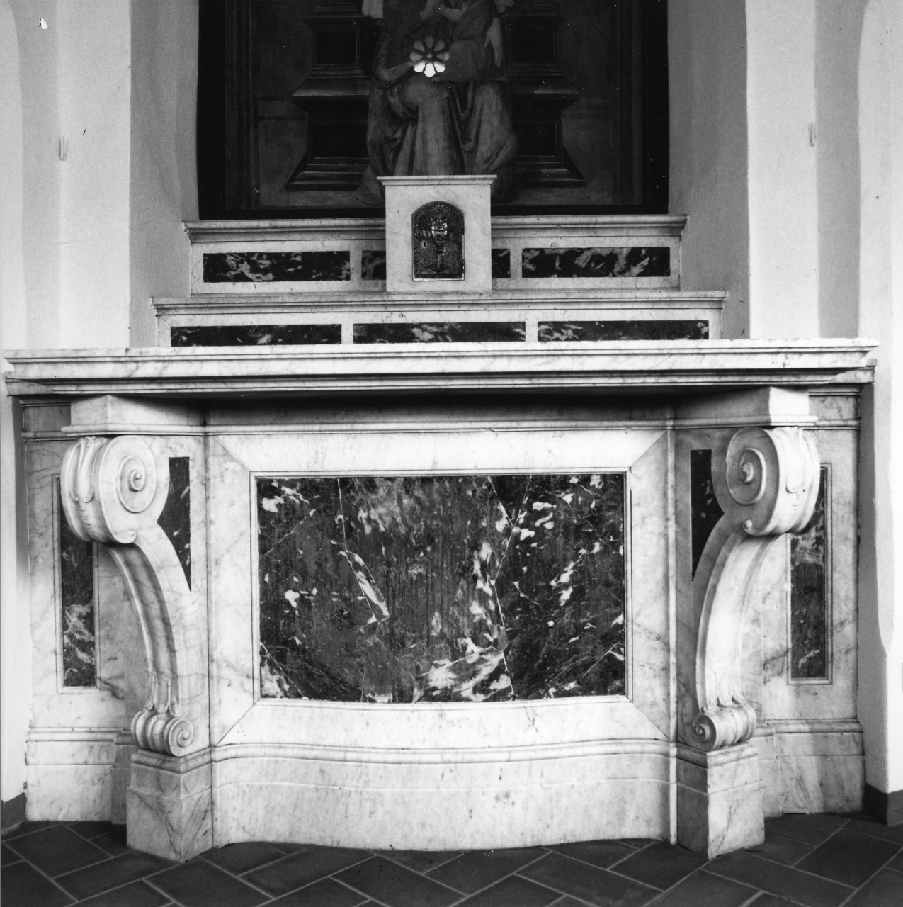 altare - a blocco - bottega toscana (sec. XVIII)