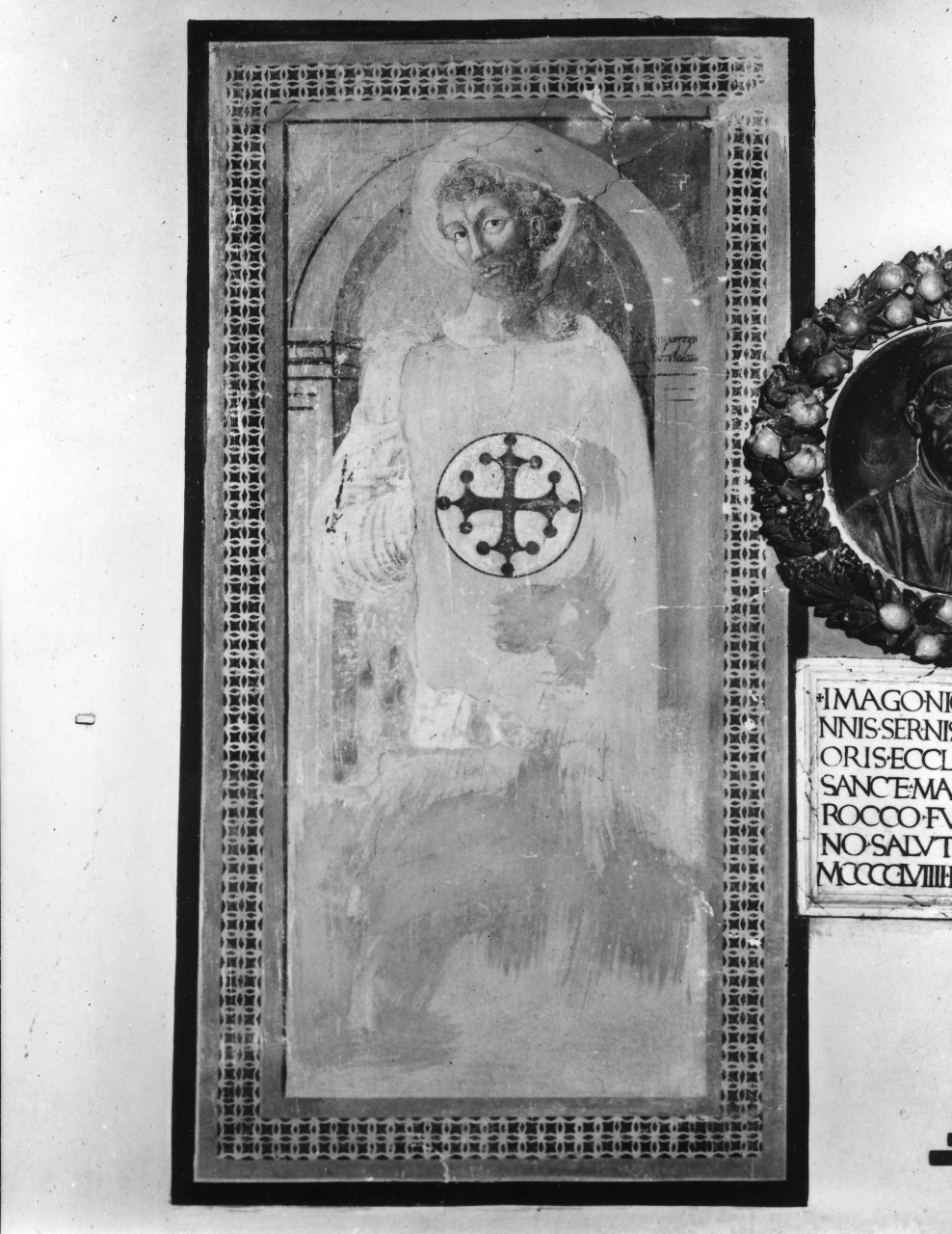 apostolo (dipinto, frammento) di Cervelliera Giovanni detto Giovanni da Rovezzano (attribuito) (seconda metà sec. XV)