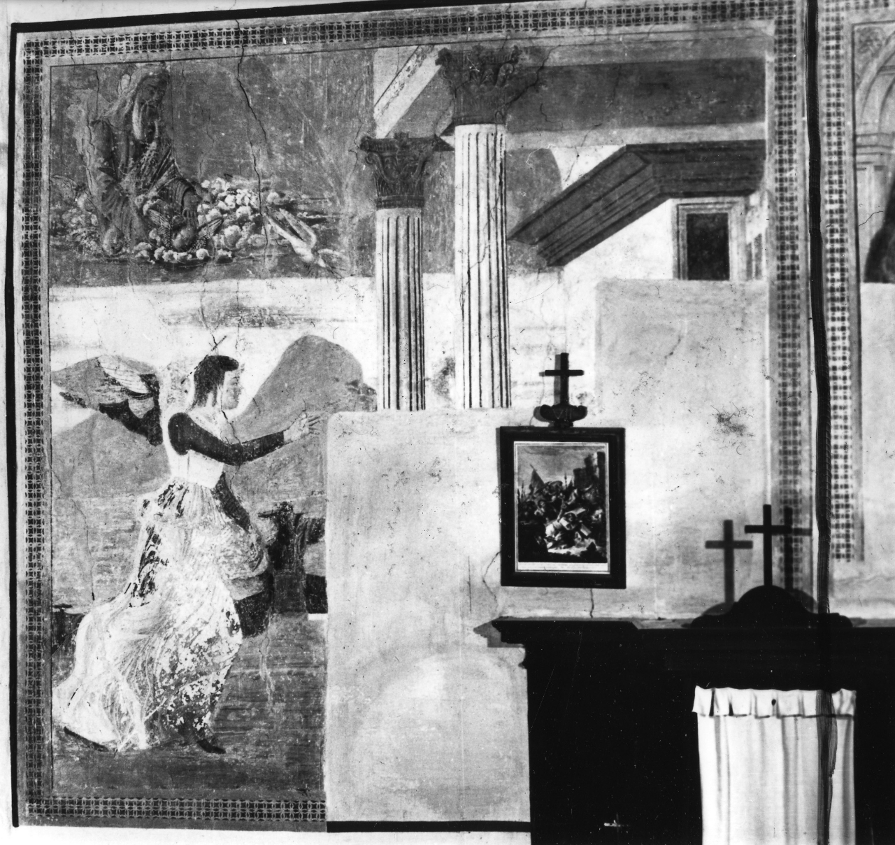 Annunciazione (dipinto, frammento) di Cervelliera Giovanni detto Giovanni da Rovezzano (attribuito) (seconda metà sec. XV)