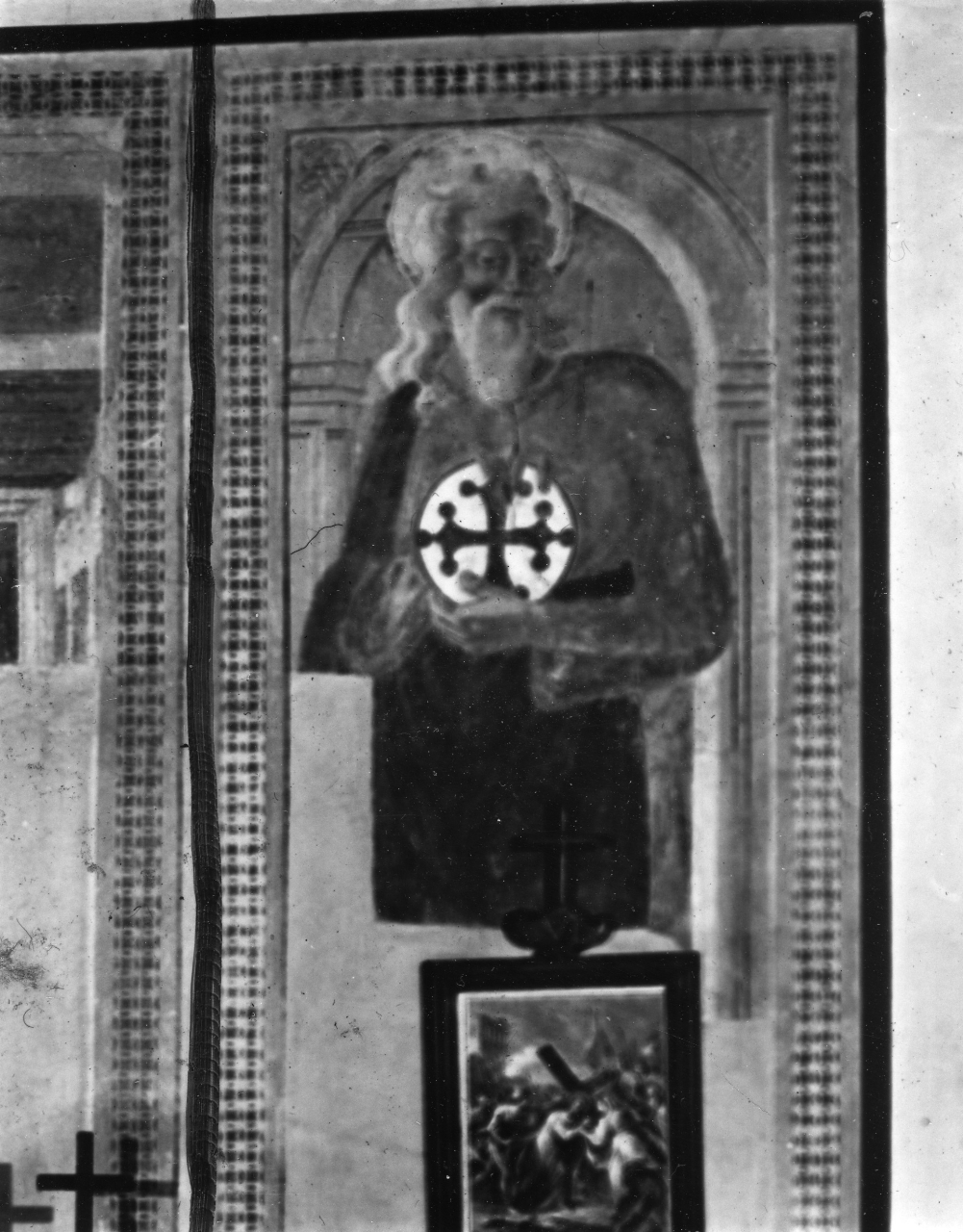 apostolo (dipinto, frammento) di Cervelliera Giovanni detto Giovanni da Rovezzano (attribuito) (seconda metà sec. XV)