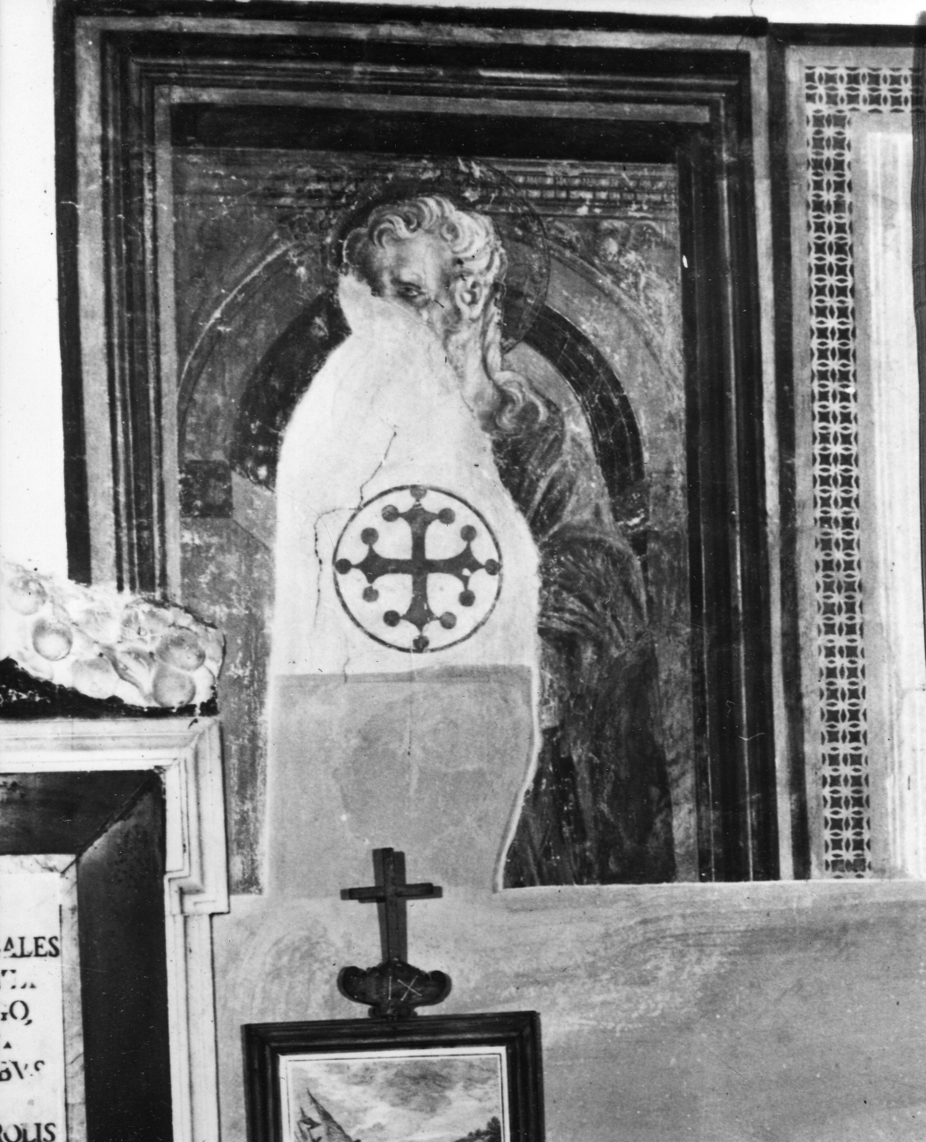 apostolo (dipinto, frammento) di Cervelliera Giovanni detto Giovanni da Rovezzano (attribuito) (seconda metà sec. XV)