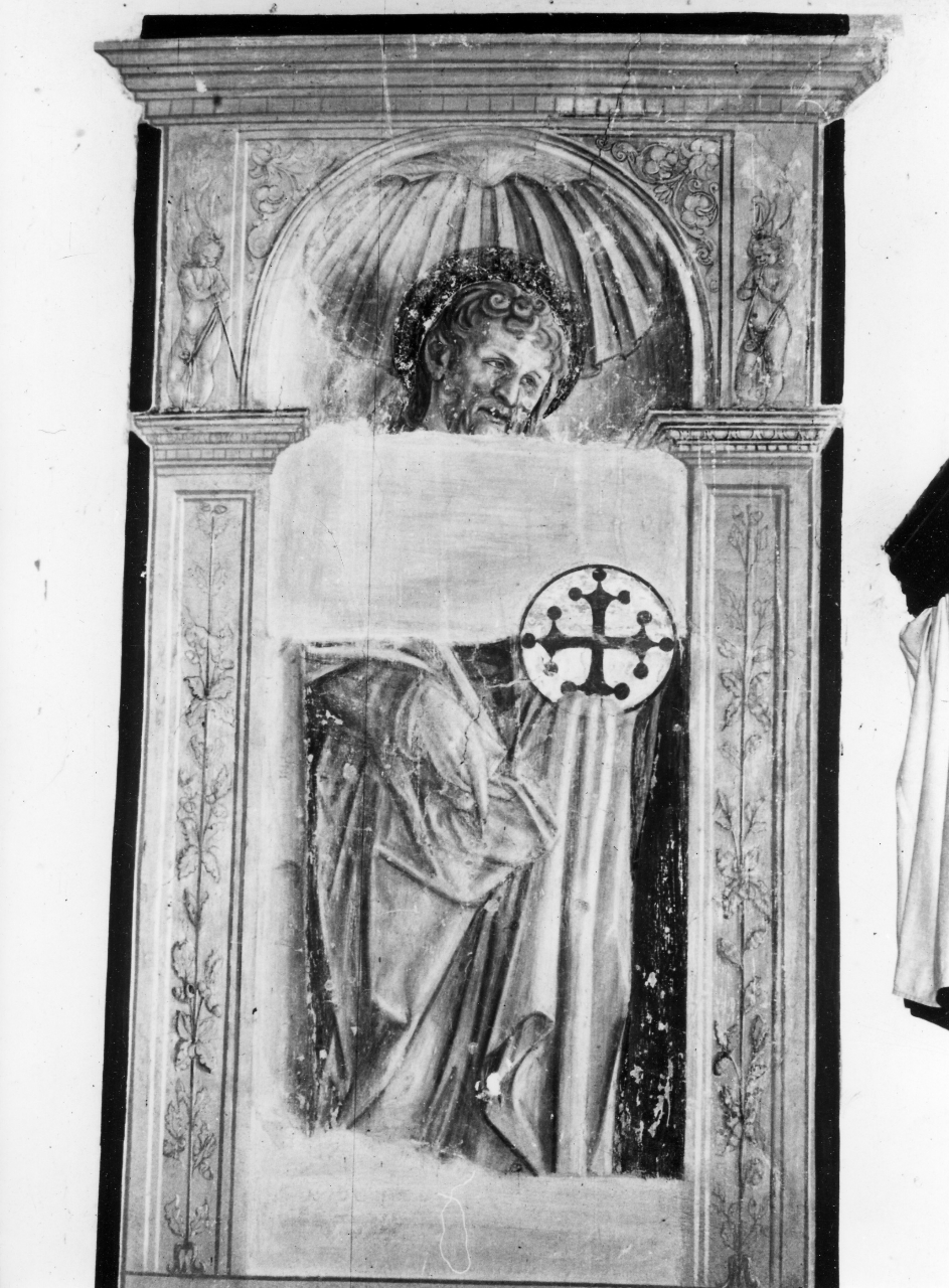 apostolo (dipinto, frammento) di Cervelliera Giovanni detto Giovanni da Rovezzano (attribuito) (seconda metà sec. XV)