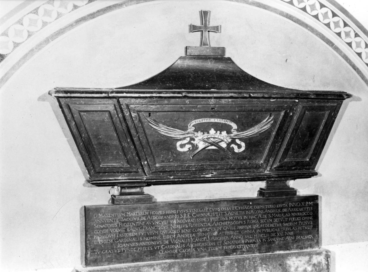 sarcofago - a cassa - bottega toscana (sec. XVII)
