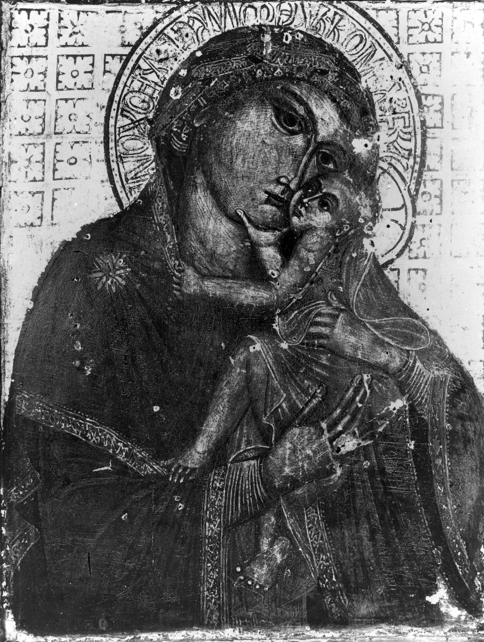 Madonna con Bambino (dipinto) - ambito Italia settentrionale (seconda metà sec. XIII)
