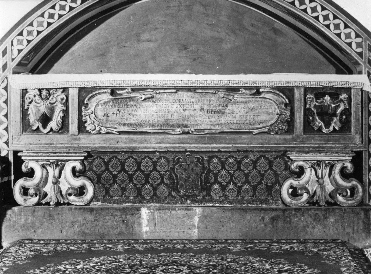 monumento funebre - bottega toscana (sec. XVII)