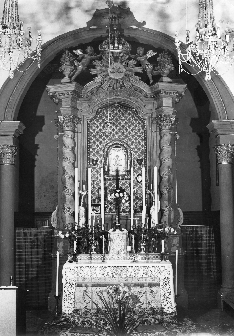 altare maggiore - bottega toscana (inizio sec. XVIII)