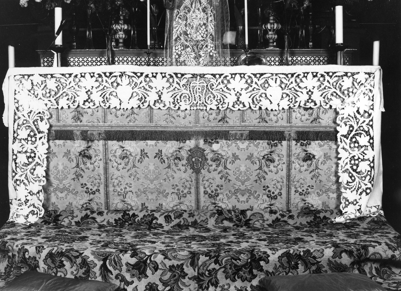 paliotto - a pannello piano - manifattura toscana (sec. XVIII)