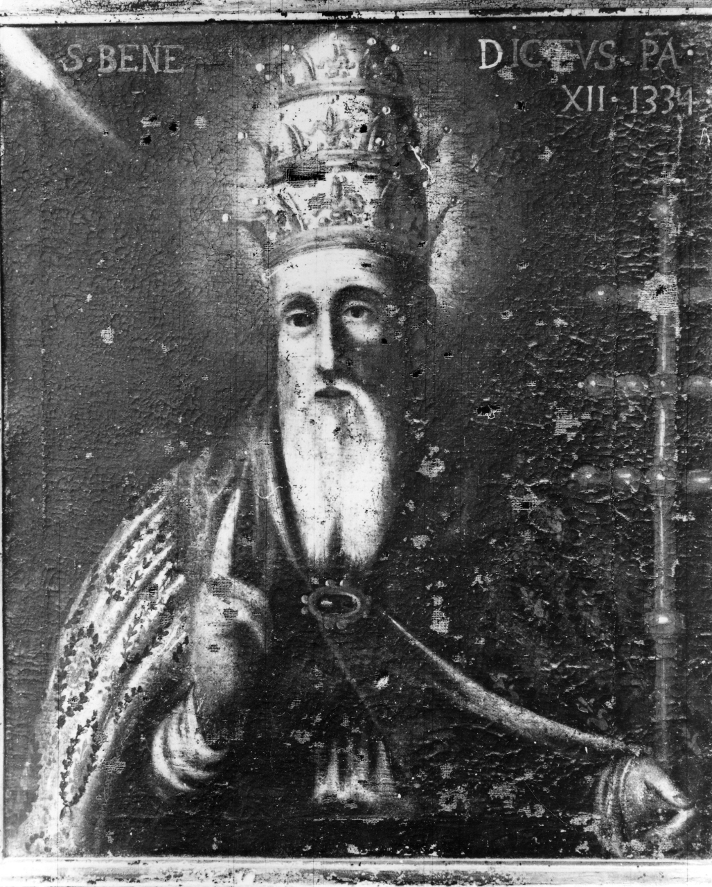 papa Benedetto XII (dipinto) - ambito toscano (sec. XVII)