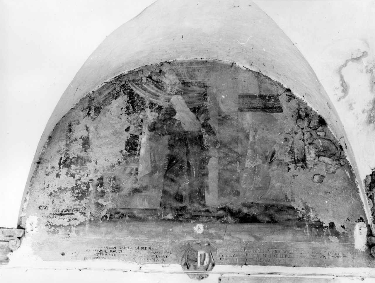 episodi della vita di Santa Teresa d'Avila (dipinto, frammento) di Nannoni Antonio (sec. XVII)