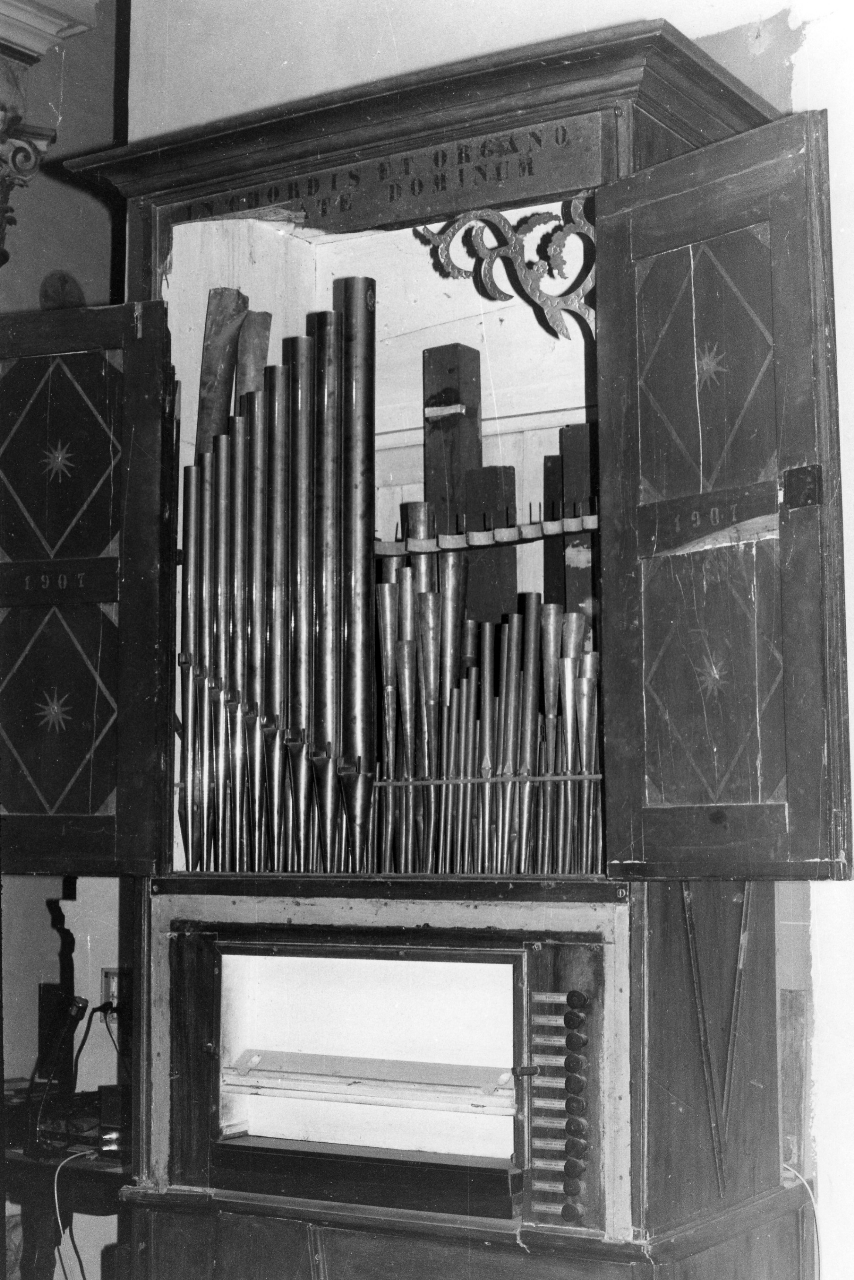 organo - bottega toscana (fine/inizio secc. XIX/ XX)