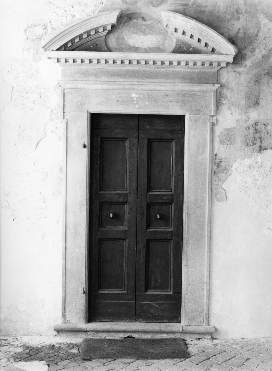 mostra di porta - bottega toscana (secondo quarto sec. XVII)