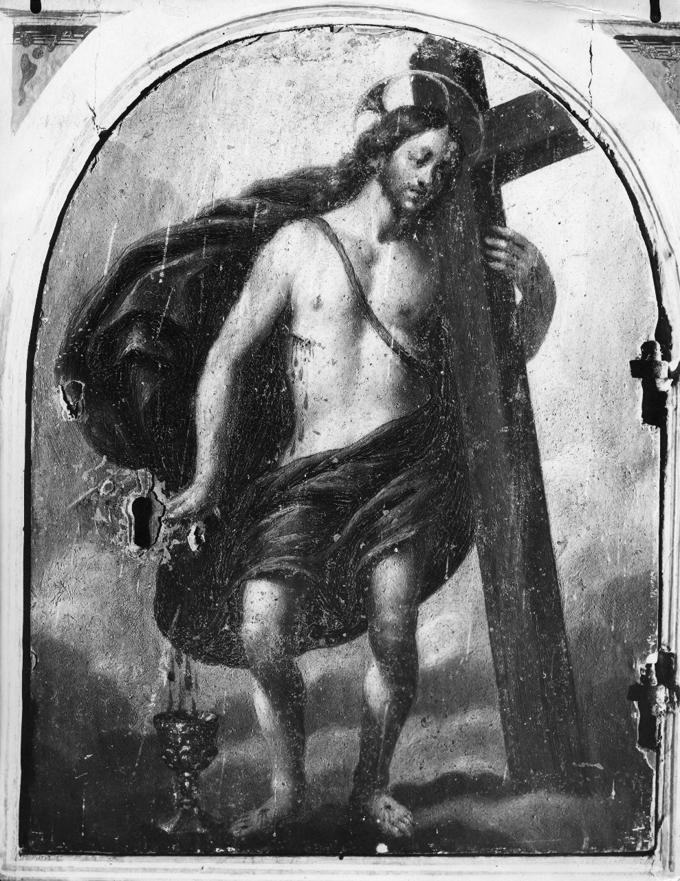 Cristo fons vitae (sportello di tabernacolo) - ambito fiorentino (prima metà sec. XVII)