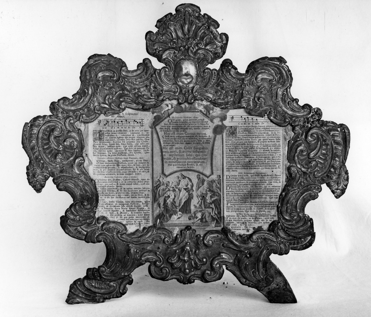 servizio di cartagloria - bottega toscana (seconda metà sec. XVIII)