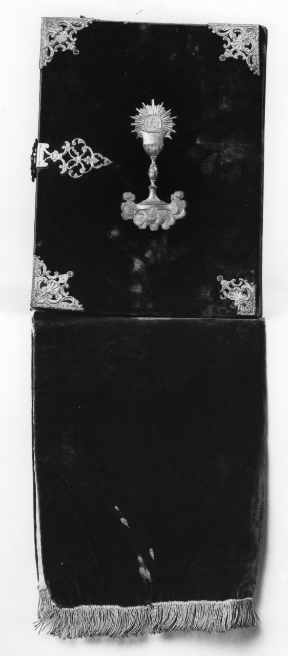 coperta di libro liturgico - manifattura toscana (sec. XIX)