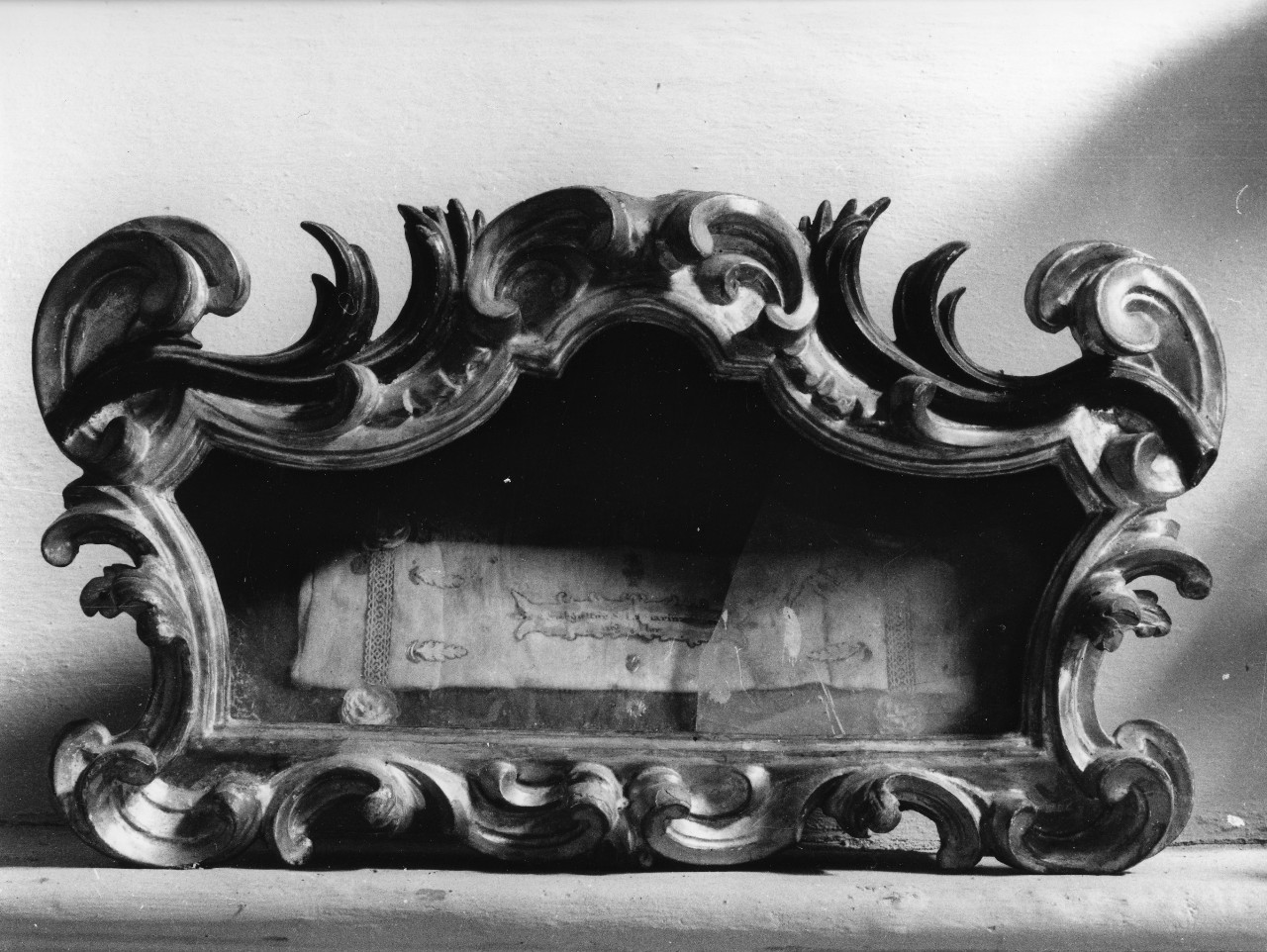 reliquiario a teca - a urna - bottega toscana (sec. XVIII)