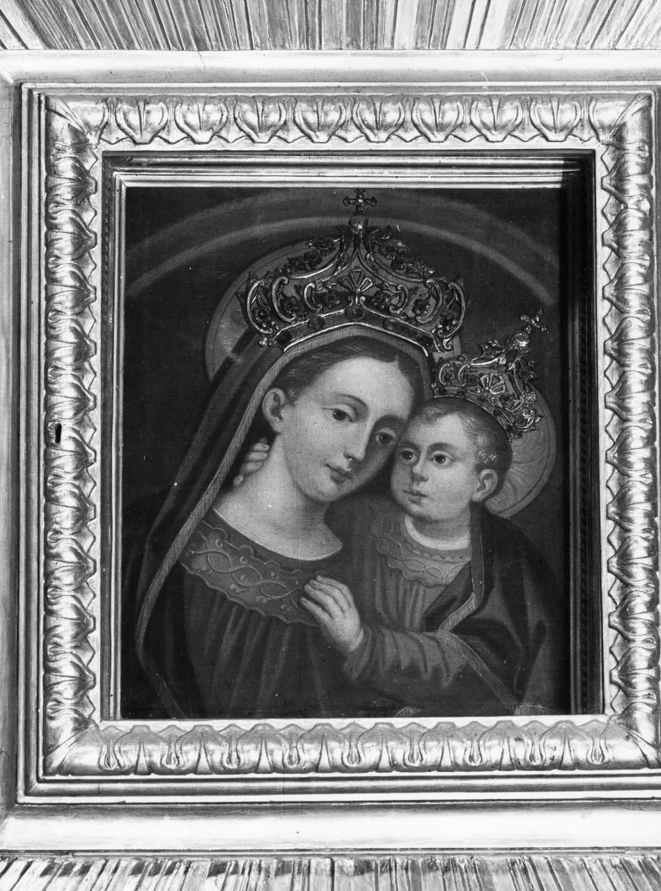 Madonna del Buonconsiglio, Madonna con Bambino (dipinto) - ambito toscano (sec. XVIII)