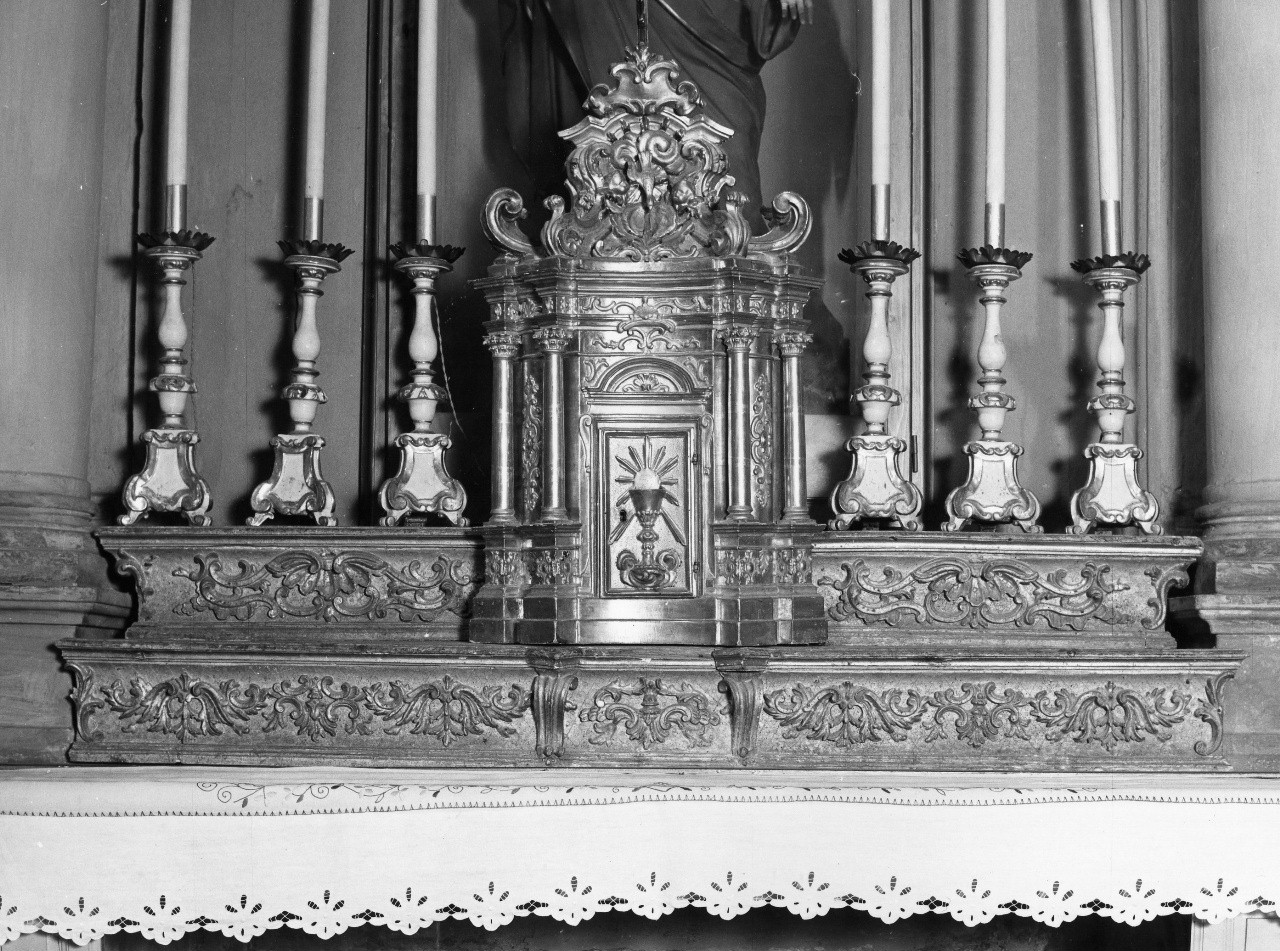 ciborio - bottega toscana (fine/inizio secc. XVII/ XVIII)