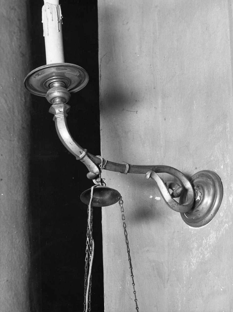 candelabro, serie - bottega toscana (sec. XVIII)