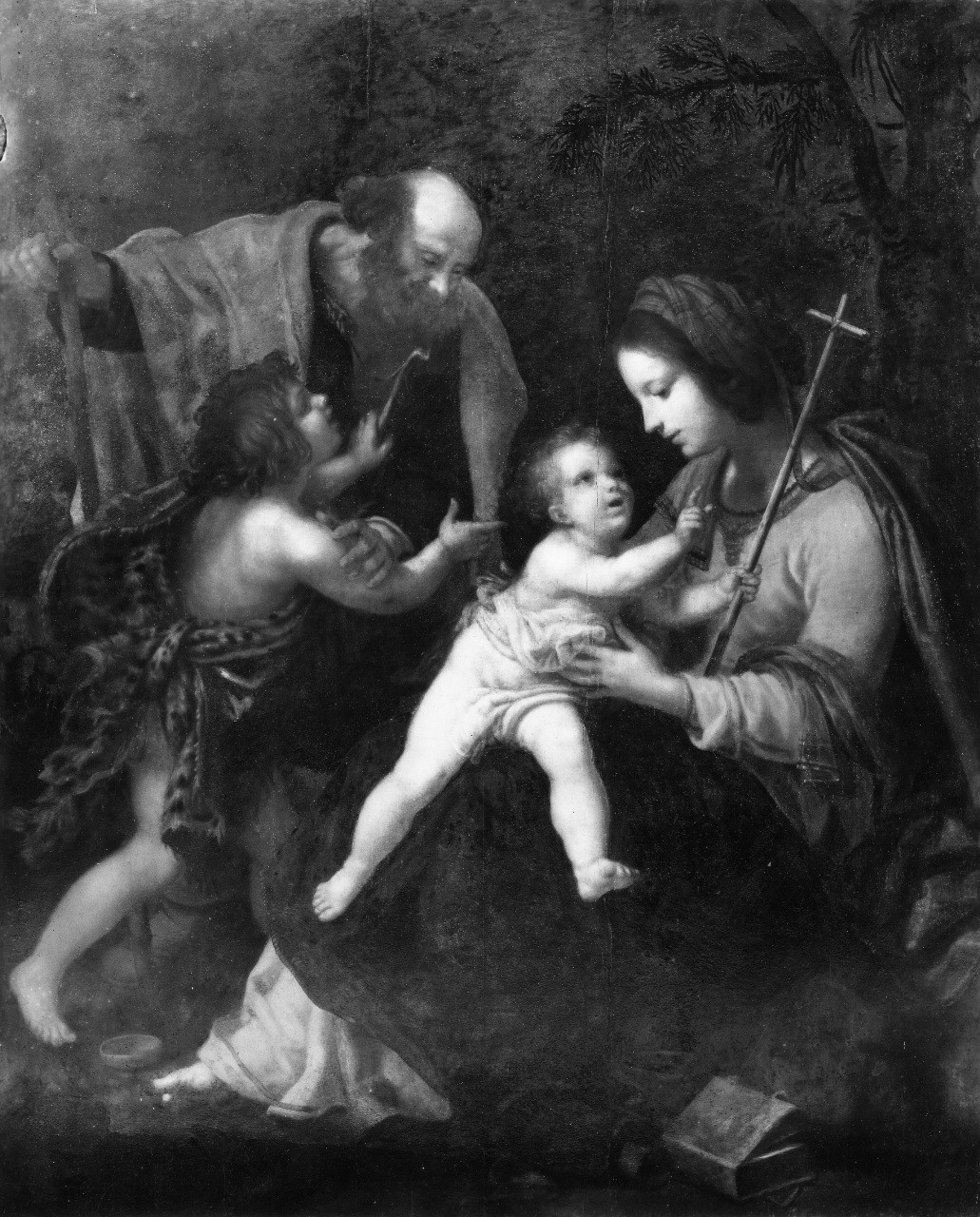 Sacra Famiglia (dipinto) di Bilivert Giovanni (prima metà sec. XVII)