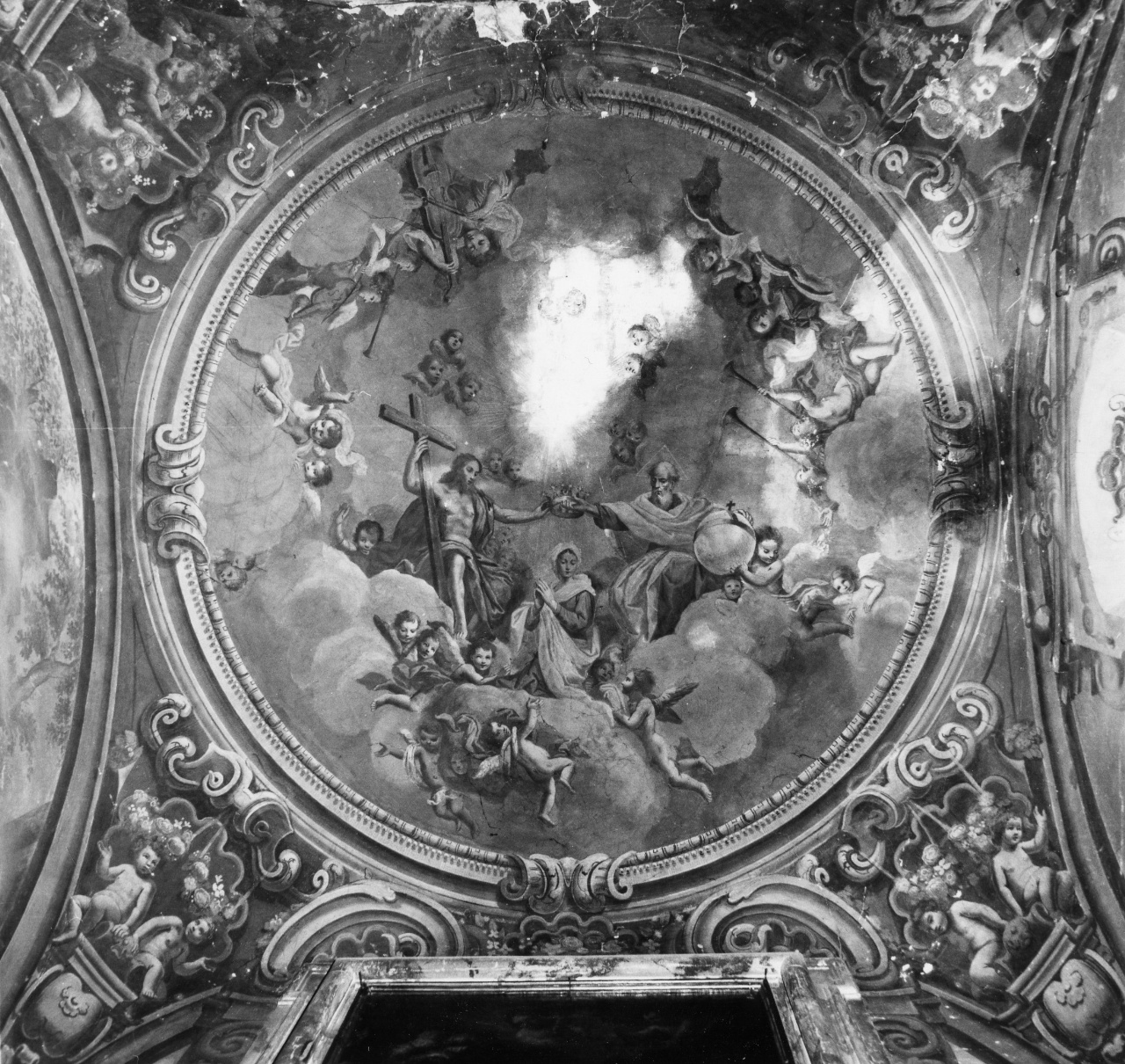 incoronazione di Maria Vergine (dipinto, ciclo) - ambito toscano (sec. XVIII)